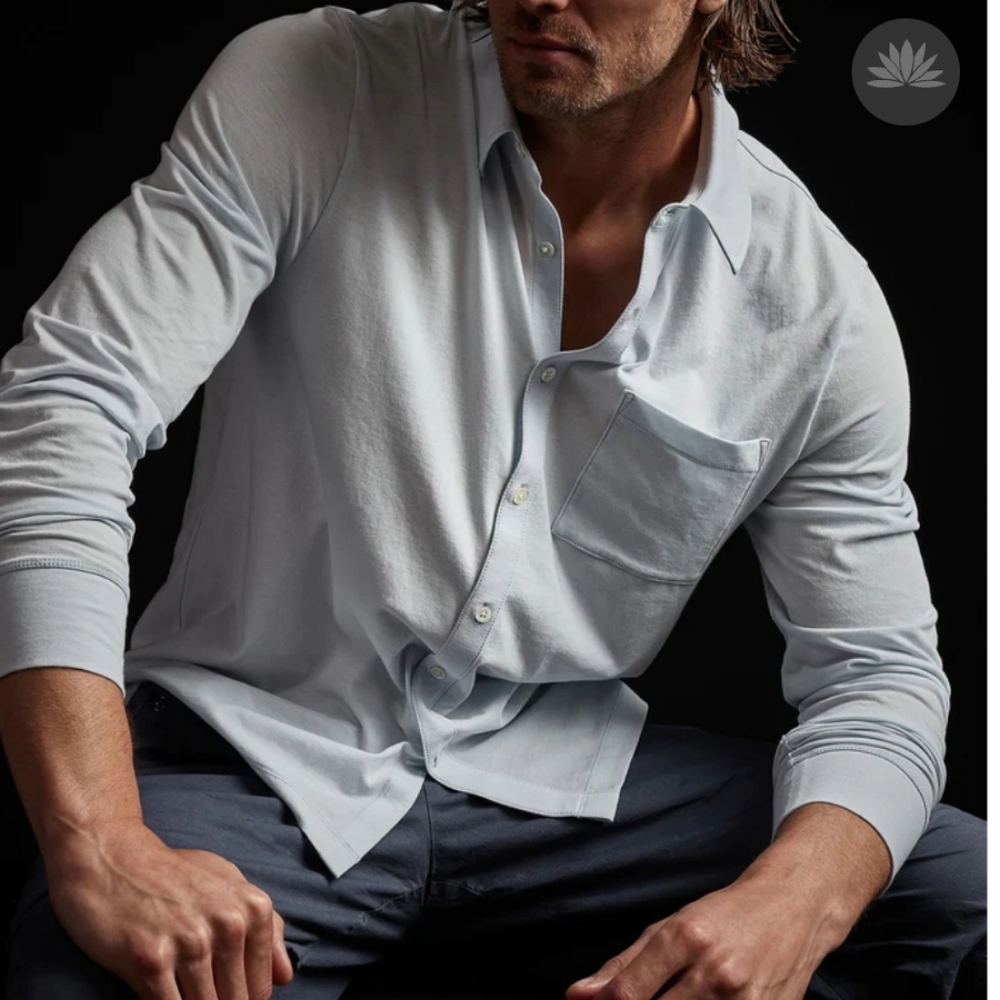 Men's Light Gray Shirt